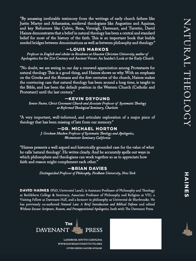 Natural Theology: A Biblical and Historical Introduction and Defense