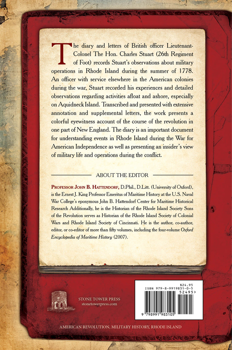 Lieutenant-Colonel The Hon. Charles Stuart's Diary in Rhode Island