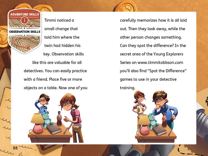 Timmi Tobbson Junior Boxed Set: Children's Detective Adventure Books 1-3 (Solve-Them-Yourself Mysteries Book Series for Boys and Girls (Cover may vary)