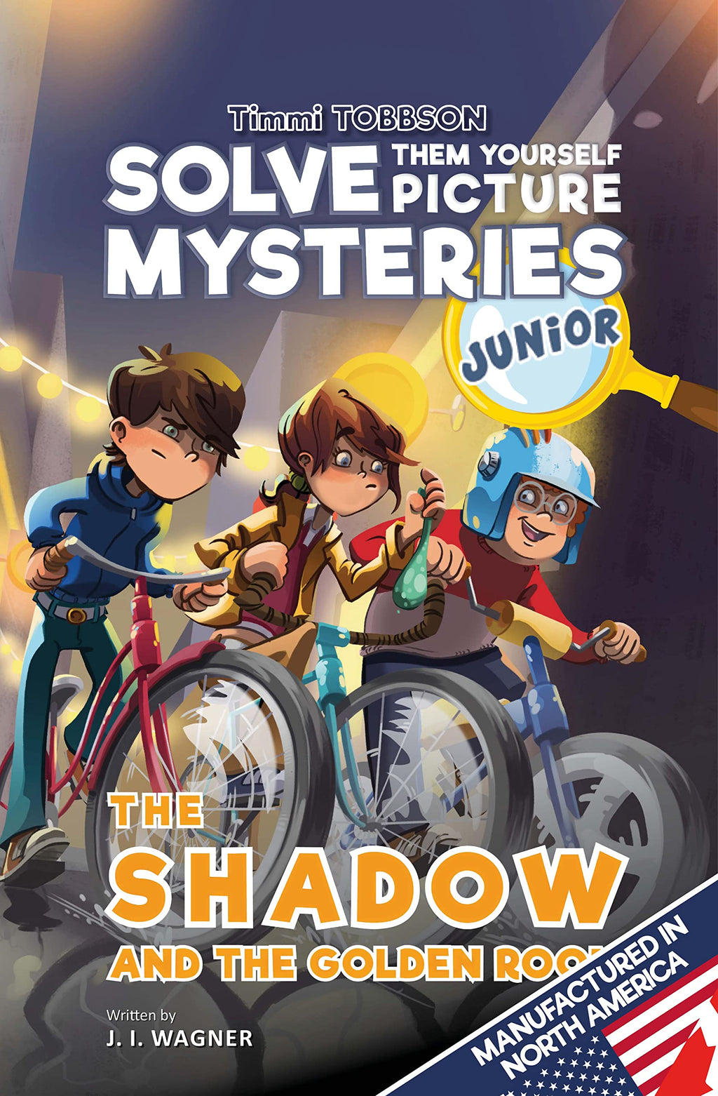 The Shadow and the Golden Room: A Timmi Tobbson Junior (6-8) Detective Book for Kids (Solve-Them-Yourself Mysteries Book for Girls and Boys ages 6-8) (cover may vary)