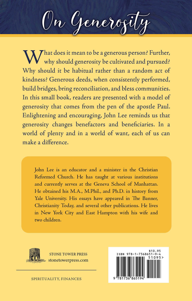 On Generosity: A Way Forward in a Divided World