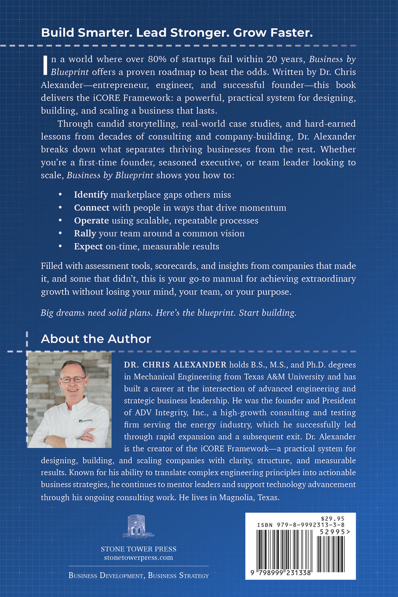 Business by Blueprint: A Modern Guide for Designing, Building, and Scaling Your Business