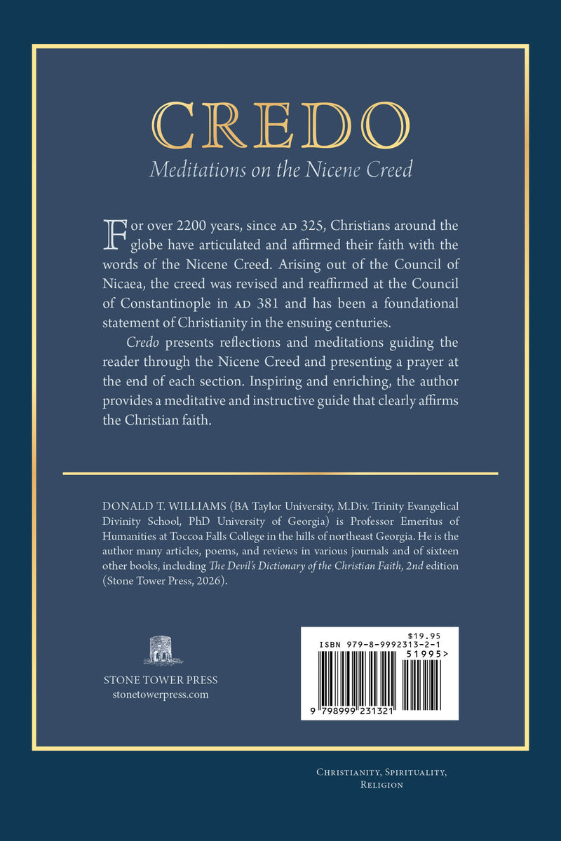 Credo: Meditations on the Nicene Creed