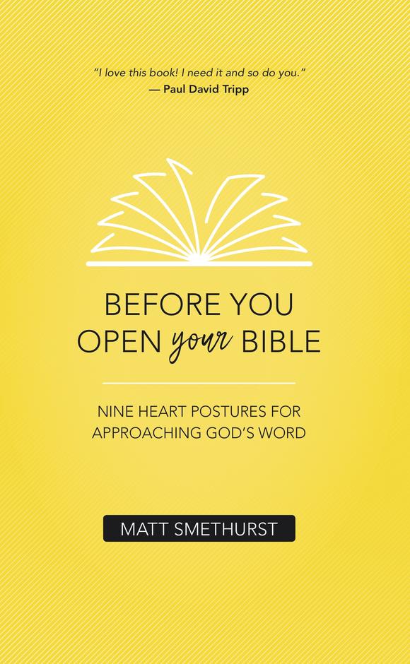 Before You Open Your Bible